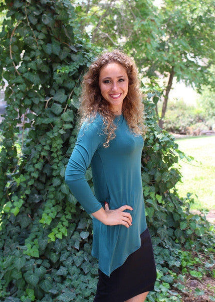 Diagonal Slash Top