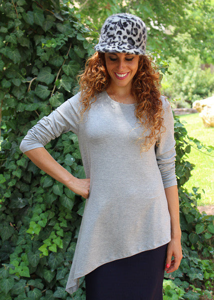 Diagonal Slash Top