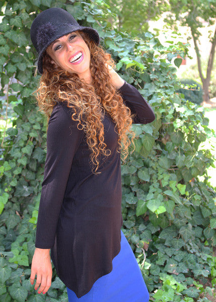 Diagonal Slash Top