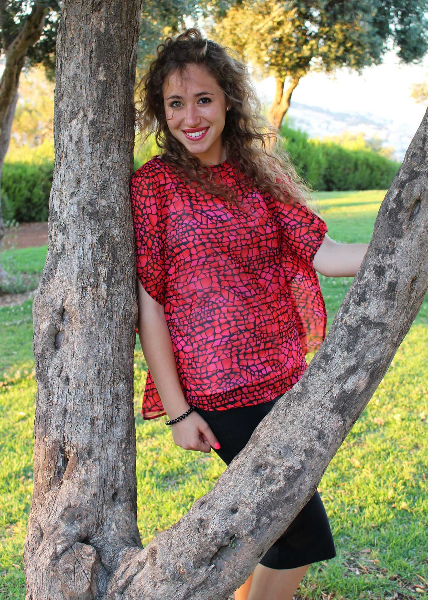 The Waterfall Sleeve Top