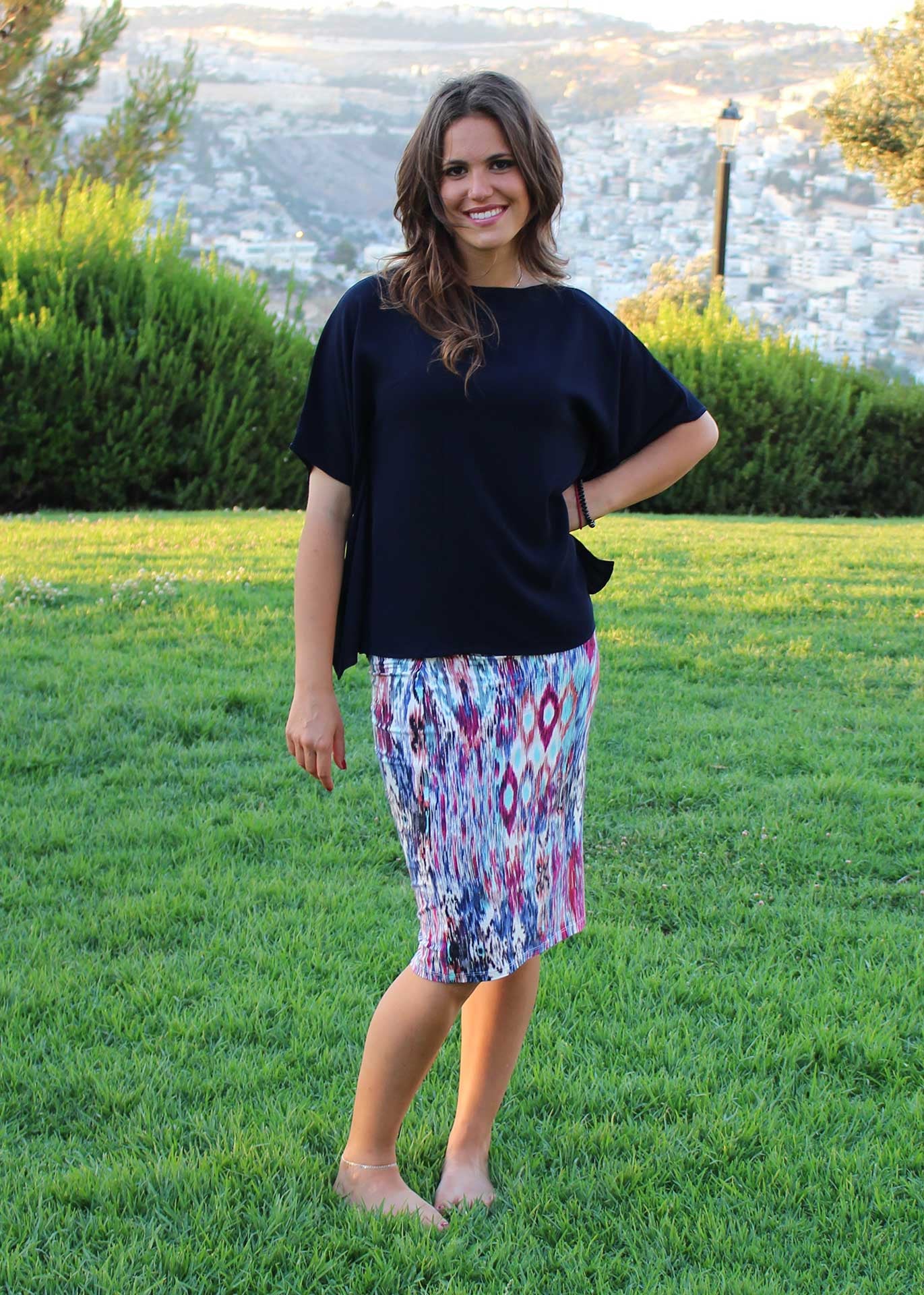 The Waterfall Sleeve Top